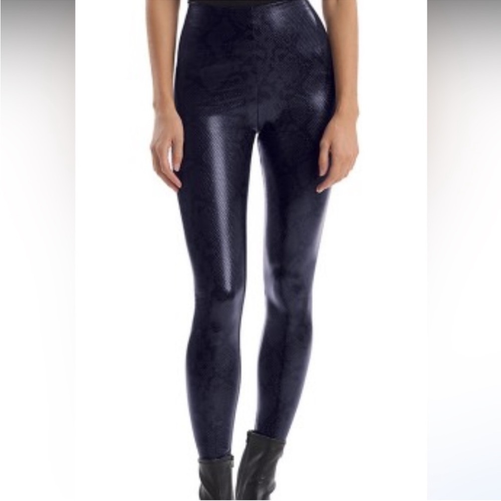 Commando snake print navy/blake leggings